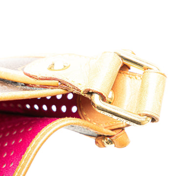 Brown Louis Vuitton Monogram Musette Perforated Crossbody Bag