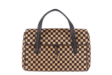 LOUIS VUITTON DAMIER SAUVAGE LIONNE SATCHEL (M92131) NO DUST COVER