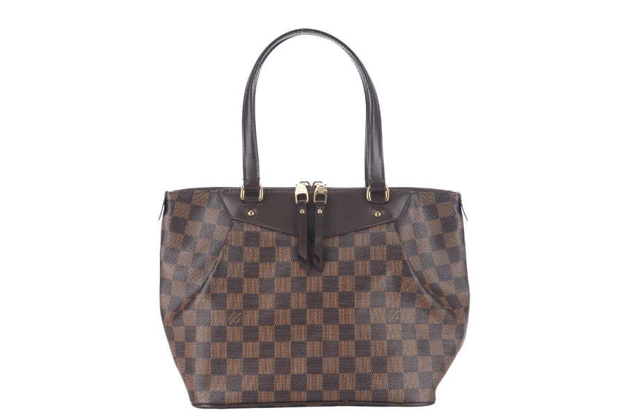 LOUIS VUITTON WESTMINSTER PM (N41102) DAMIER EBENE GOLD HARDWARE NO DUST COVER