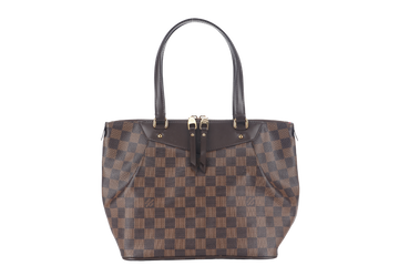 LOUIS VUITTON WESTMINSTER PM (N41102) DAMIER EBENE GOLD HARDWARE NO DUST COVER