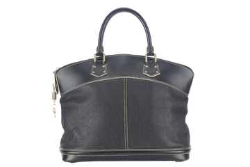 LOUIS VUITTON LOCKIT SUHALI PM BLACK LEATHER GOLD HARDWARE NO DUST COVER