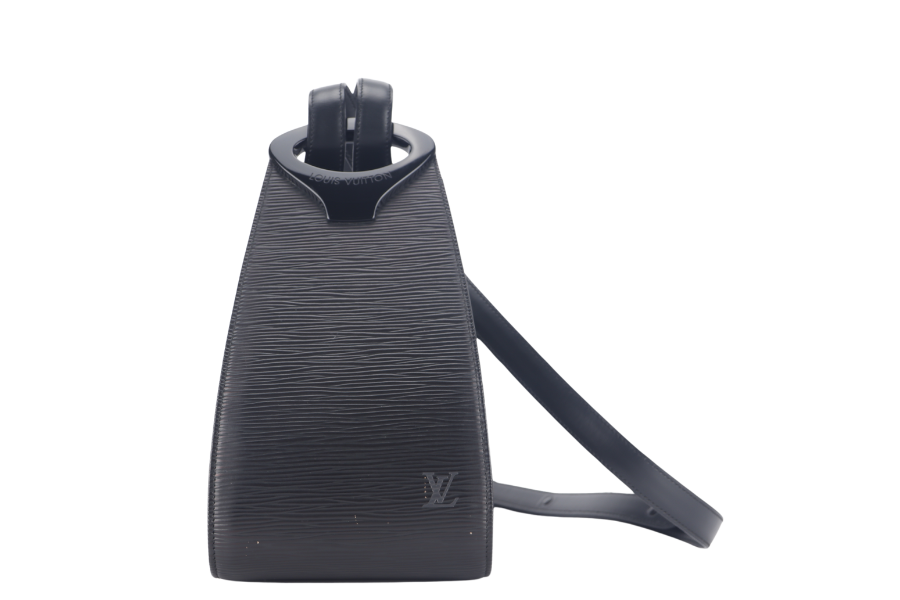 LOUIS VUITTON MINUIT CROSSBODY BAG (M52392) BLACK EPI LEATHER NO DUST COVER