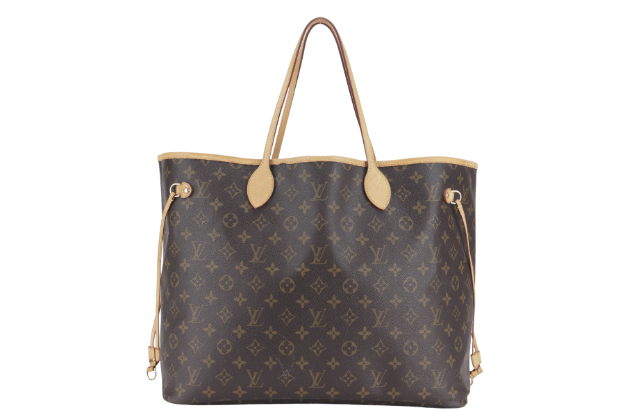 LOUIS VUITTON NEVERFULL GM (M40157) MONOGRAM CANVAS GOLD HARDWARE WITH DUST COVER