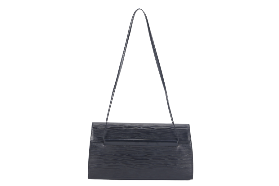 LOUIS VUITTON DINARD SHOULDER BAG BLACK EPI LEATHER NO DUST COVER