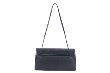 LOUIS VUITTON DINARD SHOULDER BAG BLACK EPI LEATHER NO DUST COVER