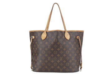LOUIS VUITTON NEVERFULL M46975 MONOGRAM CANVAS GOLD HARDWARE NO DUST COVER