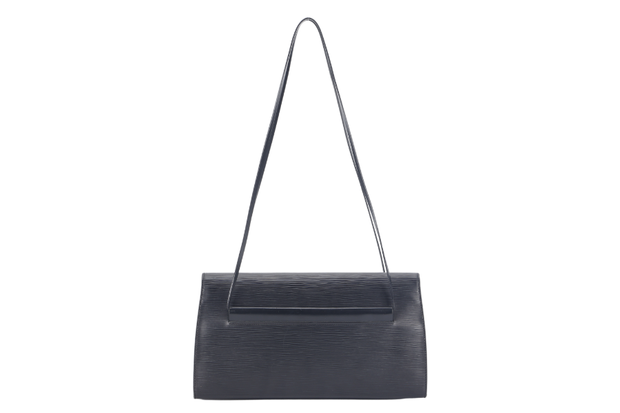 LOUIS VUITTON DINARD SHOULDER BAG BLACK EPI LEATHER NO DUST COVER