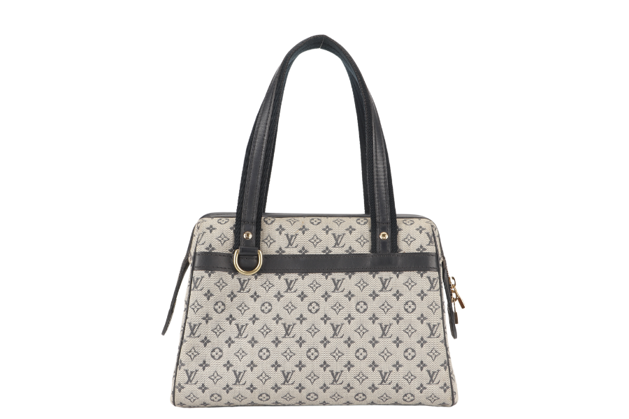 LOUIS VUITTON JOSEPHINE PM BLUE MINI LIN NO DUST COVER