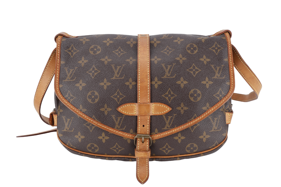 LOUIS VUITTON MONOGRAM CANVAS CHANTILLY CLOTH CROSSBODY BAG GOLD HARDWARE NO DUST COVER