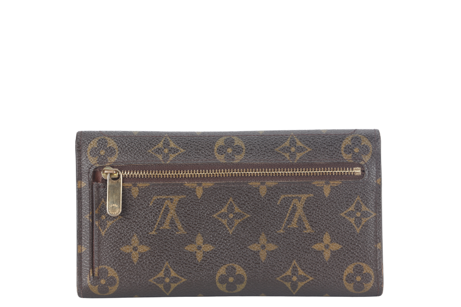 LOUIS VUITTON EUGENIE WALLET MONOGRAM WITH DUST COVER AND BOX