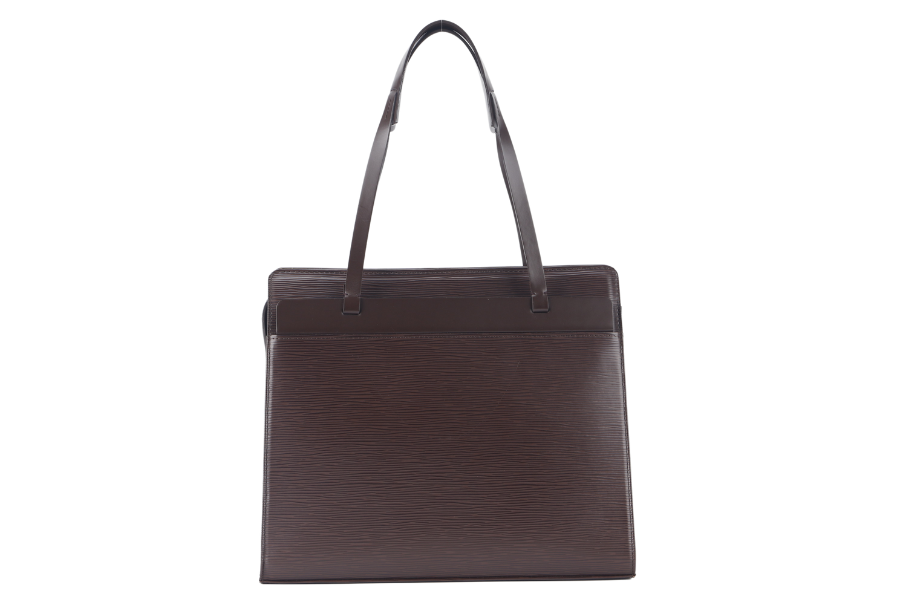 LOUIS VUITTON CROSISETTE PM (M5249B) BROWN EPI LEATHER SILVER HARDWARE WITH DUST COVER