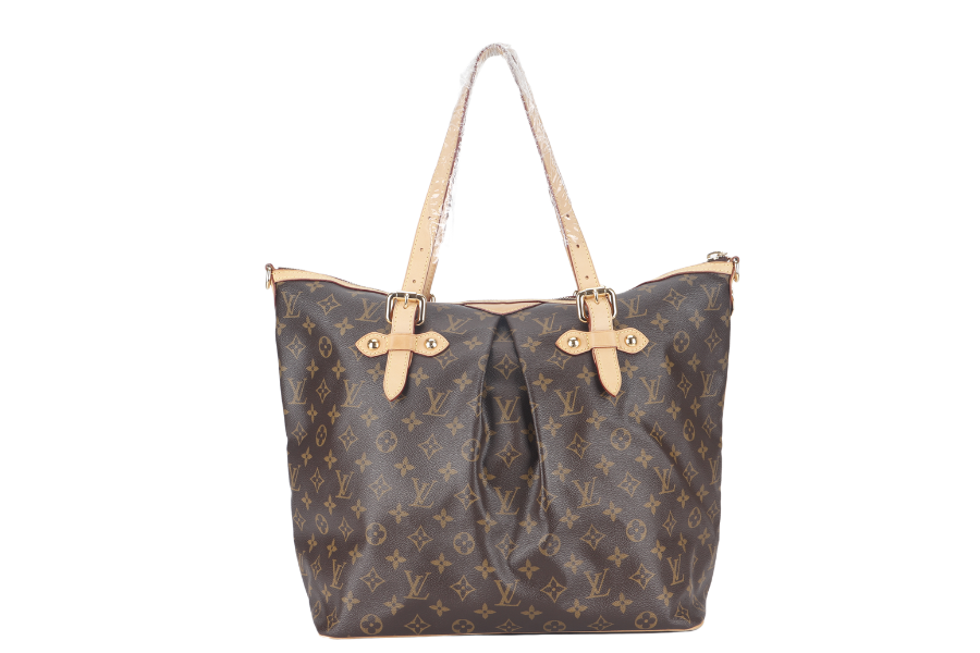 LOUIS VUITTON PALERMO GM MONOGRAM WITH STRAPS AND DUST COVER