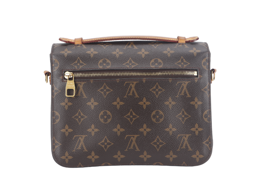 LOUIS VUITTON POCHETTE MÉTIS 24 (M44875) BROWN MONOGRAM CANVAS GOLD HARDWARE PL3106 NO DUST COVER