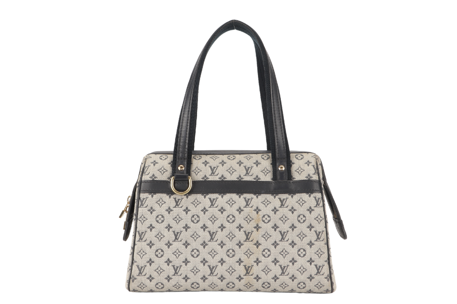 LOUIS VUITTON JOSEPHINE PM BLUE MINI LIN NO DUST COVER