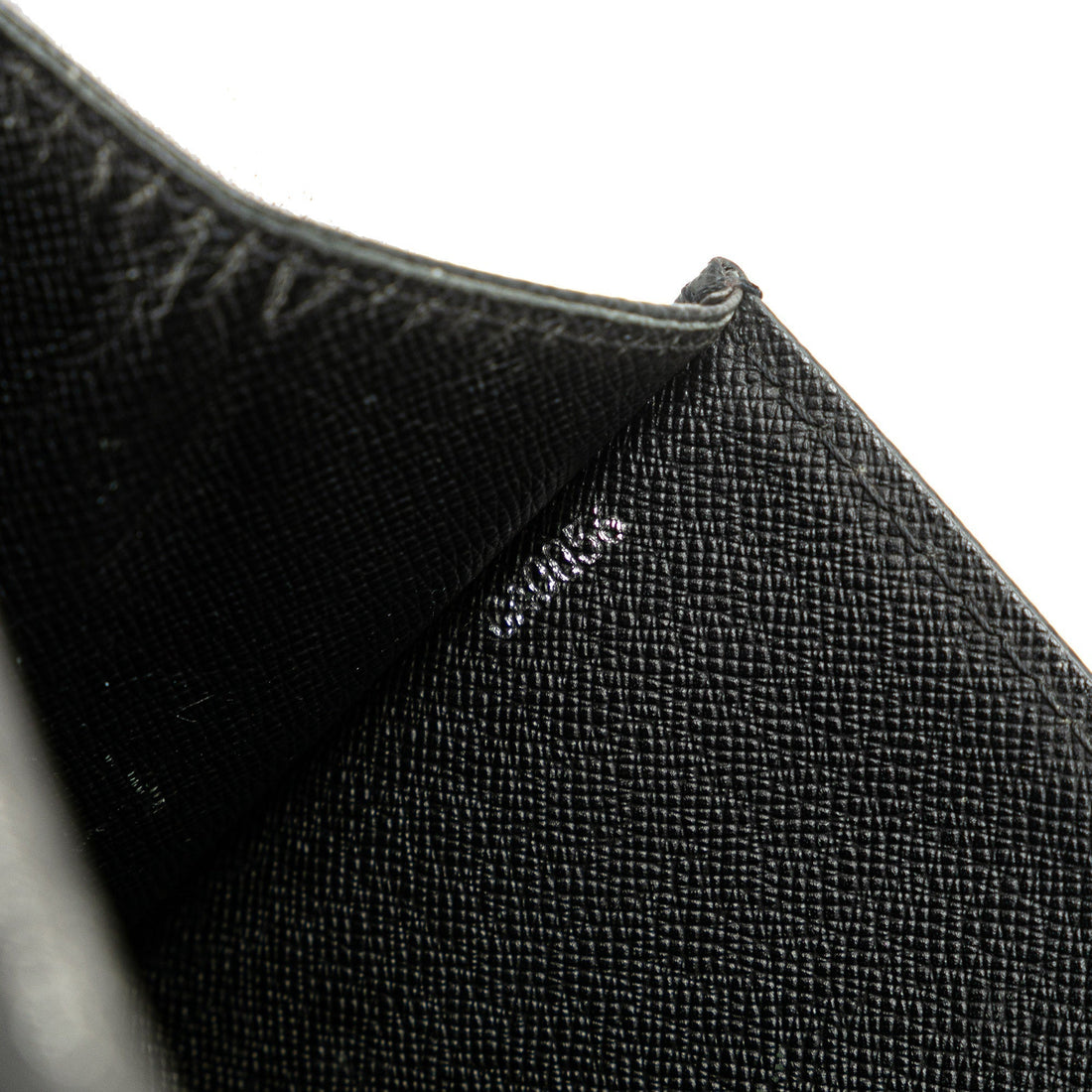 Black Louis Vuitton Taiga Selenga Clutch Bag