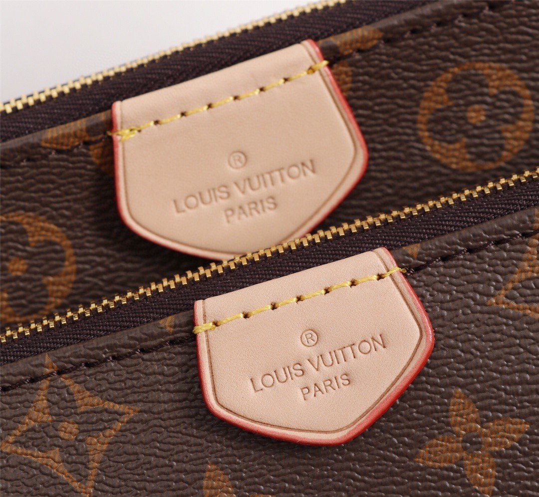 LV Multi Pochette Accessoires Monogram Canvas Pink For Womtlm,  Shoulder And Crossbody Bags 9.4in/24cm LV M44840