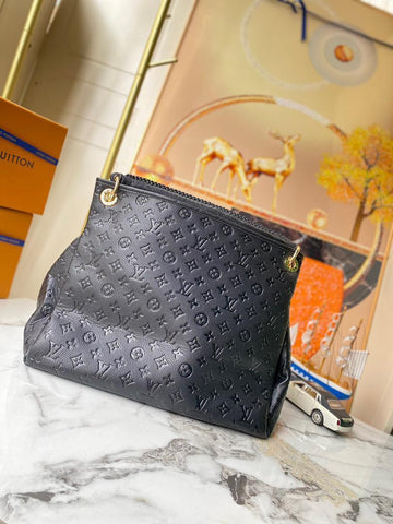 LV Artsy MM Monogram Empreinte Black For Womtlm,  Shoulder Bags 16.1in/41cm LV M41066