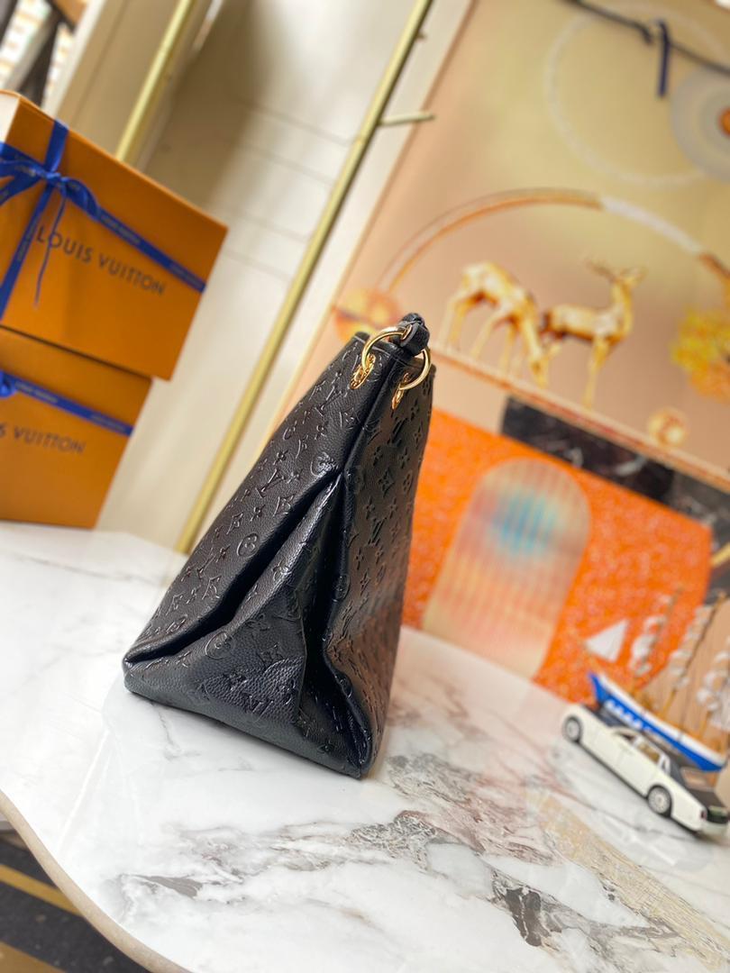 LV Artsy MM Monogram Empreinte Black For Womtlm,  Shoulder Bags 16.1in/41cm LV M41066