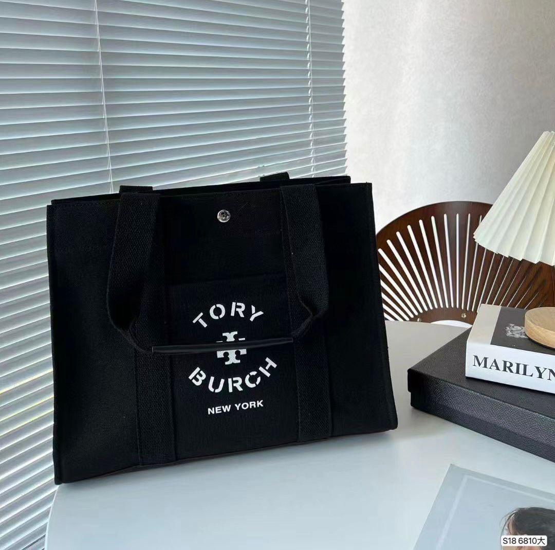 Tory Burch Denim Tote Bag  New Model 2025 (black)