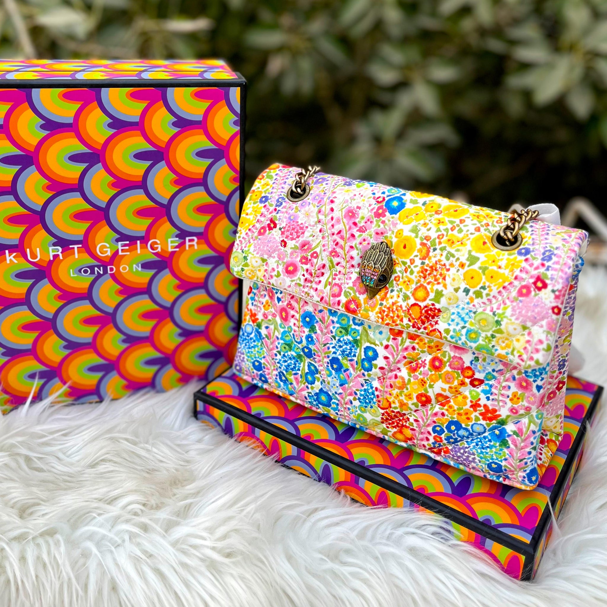 Kurt Geiger Cross Shoulder Bag (White 2)