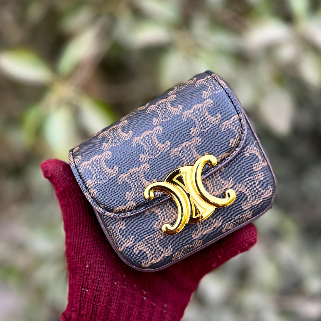 CELINE Crossbody Bag  Master Quality Women Bag (Brown)