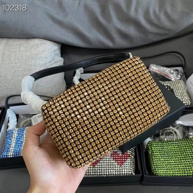 Alexander Wang Famous Women Bag  Premium Quality (Gold)