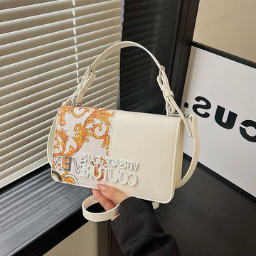 Versace Crossbody Shoulder Bag  Timeless Luxury (White-2)