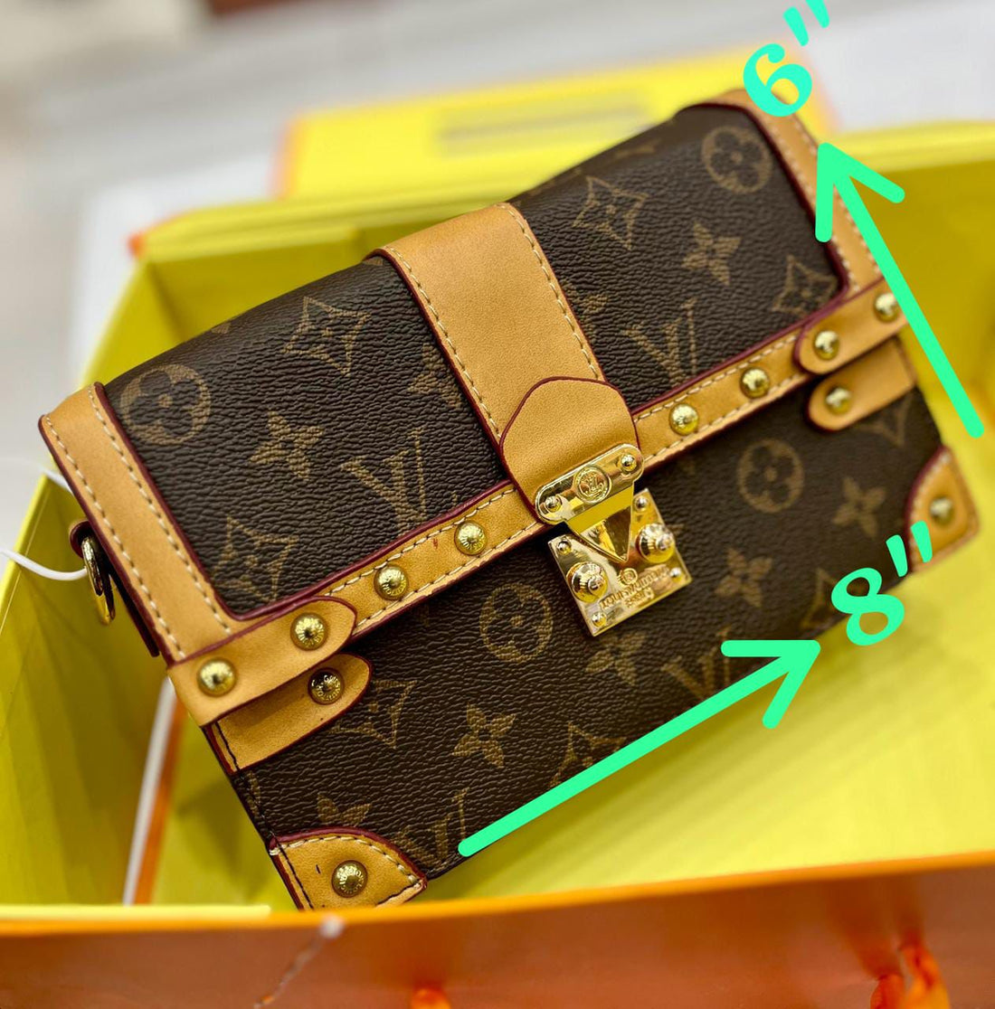 Louis Vuitton Crossbody Bag  Premium Quality & Timeless Elegance (Brown)