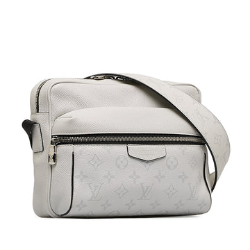 White Louis Vuitton Monogram Taigarama Outdoor Messenger Crossbody Bag