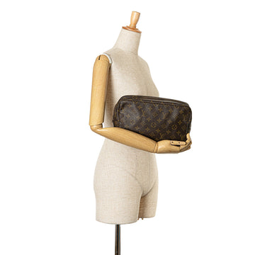 Brown Louis Vuitton Monogram Trousse Toilette 28 Clutch Bag