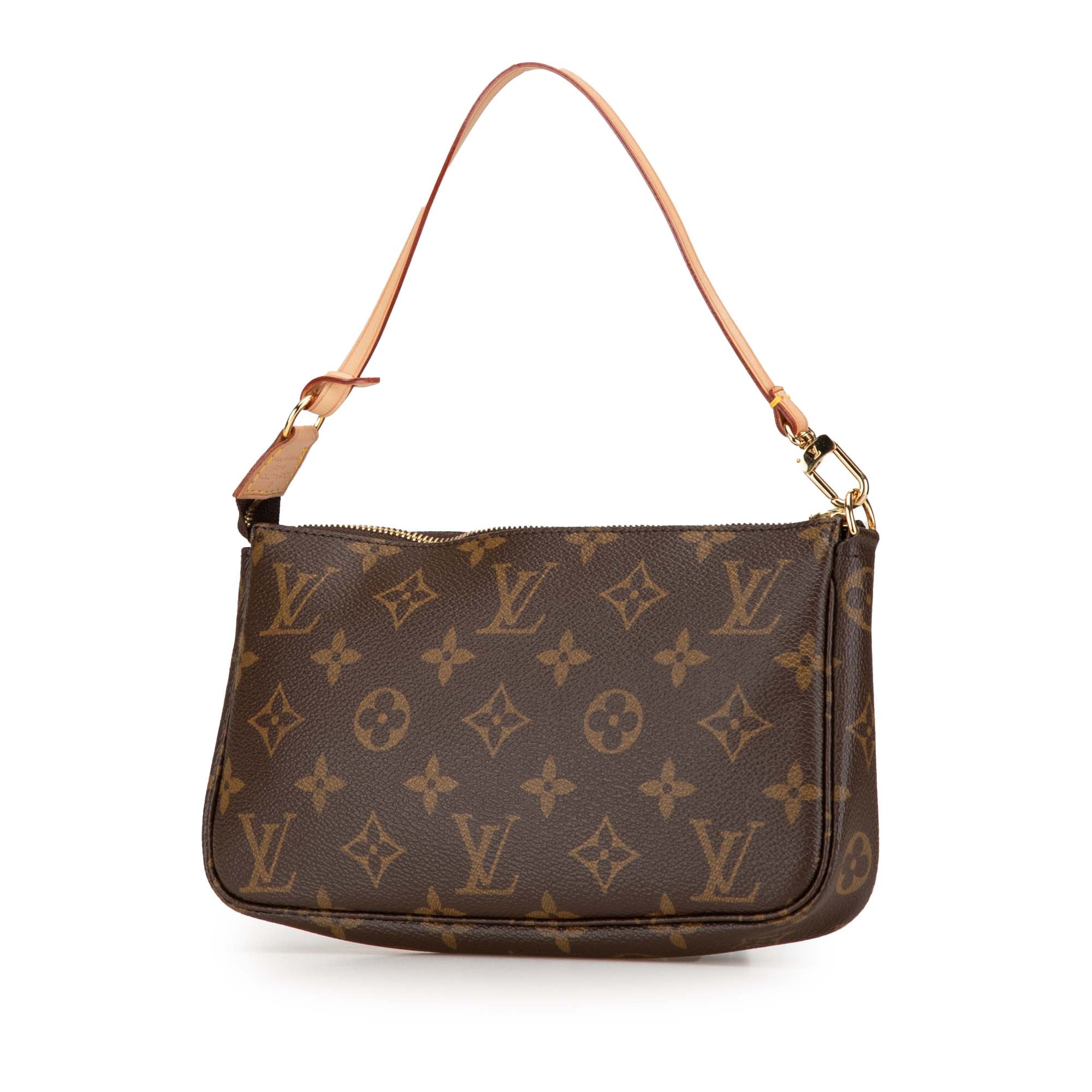 Brown Louis Vuitton Monogram Pochette Accessoires Shoulder Bag