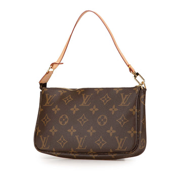 Brown Louis Vuitton Monogram Pochette Accessoires Shoulder Bag
