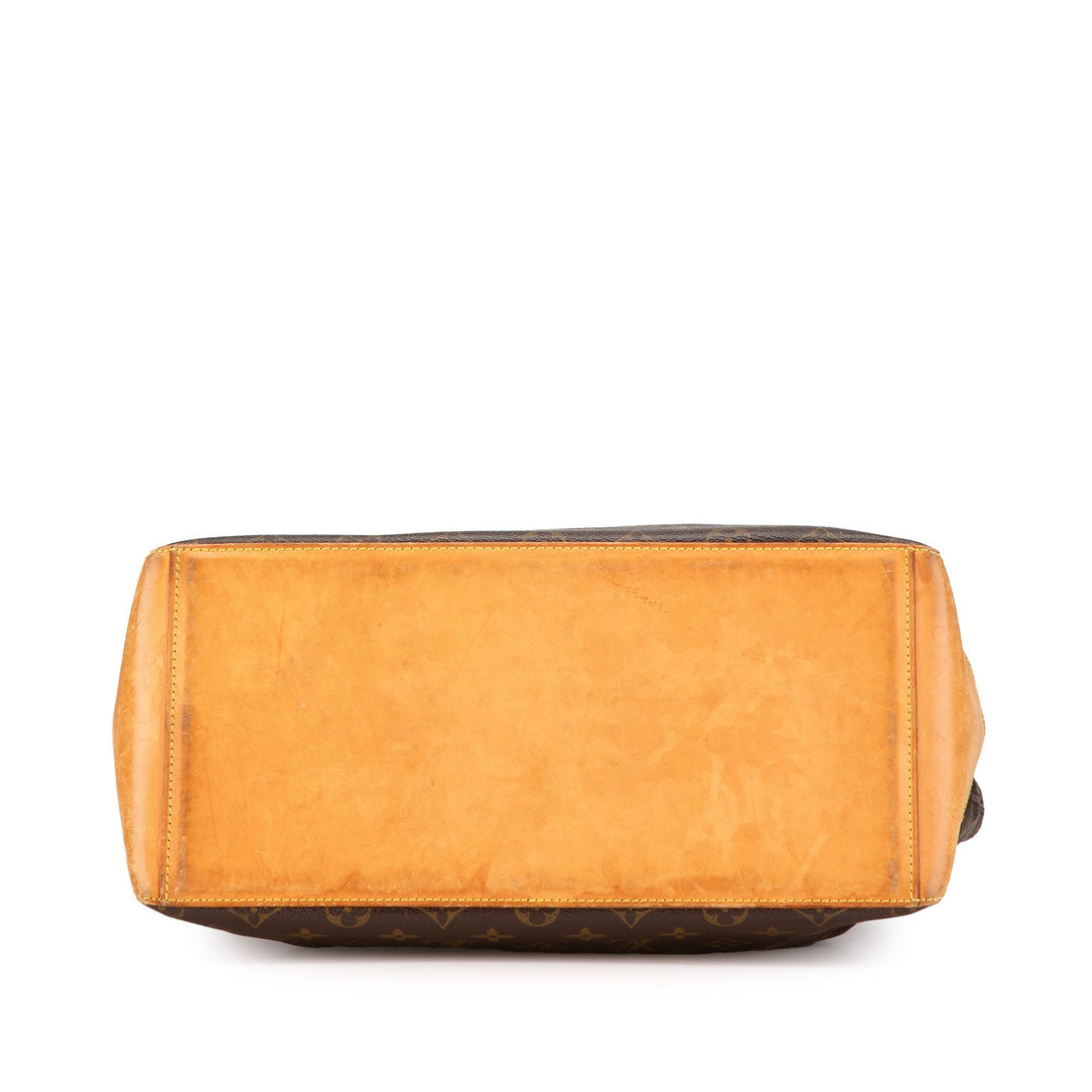 Brown Louis Vuitton Monogram Cabas Mezzo Tote Bag