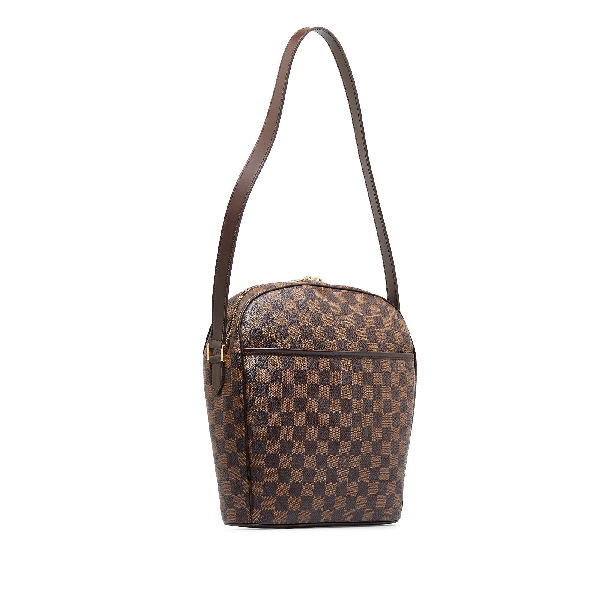 LOUIS VUITTON Damier Ebene Ipanema GM Shoulder Bag