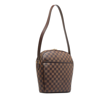LOUIS VUITTON Damier Ebene Ipanema GM Shoulder Bag