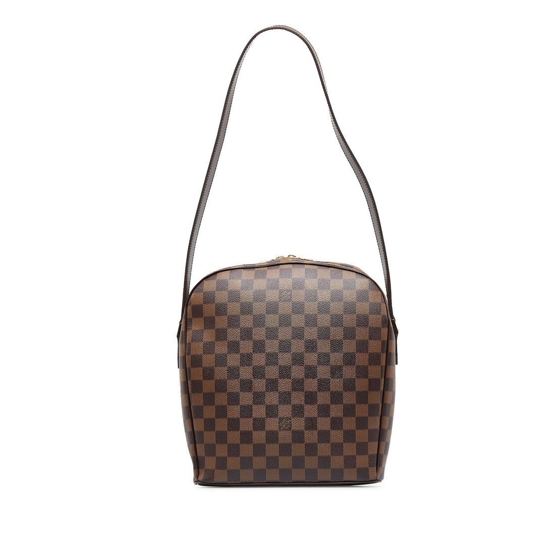 LOUIS VUITTON Damier Ebene Ipanema GM Shoulder Bag