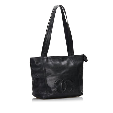 Chanel CC Tote Bag Black Caviar