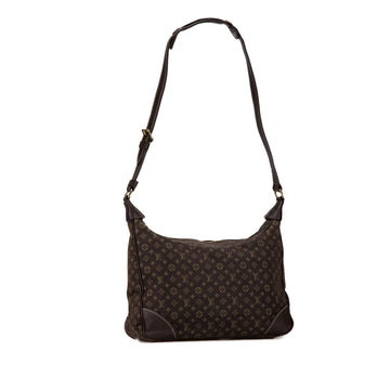 Black Louis Vuitton Monogram Mini Lin Boulogne Shoulder Bag