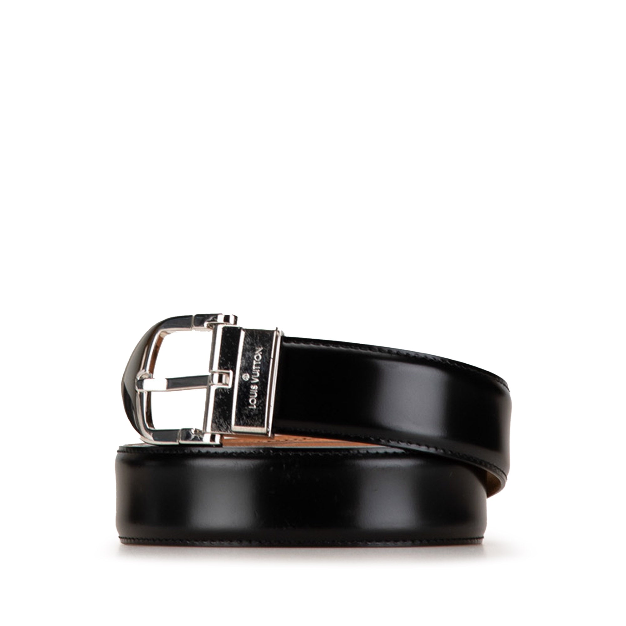 Black Louis Vuitton Ceinture Classic Belt