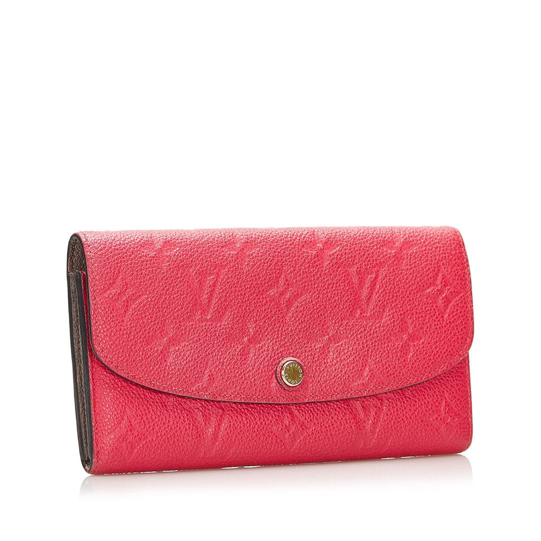 LOUIS VUITTON Empreinte Emilie Wallet Red