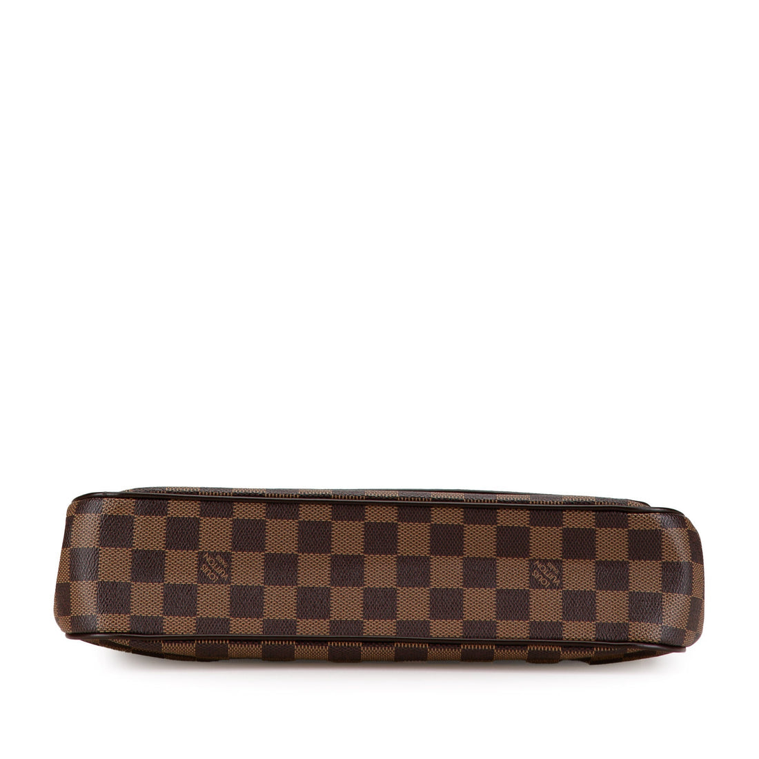 Brown Louis Vuitton Damier Ebene Aubagne Shoulder Bag