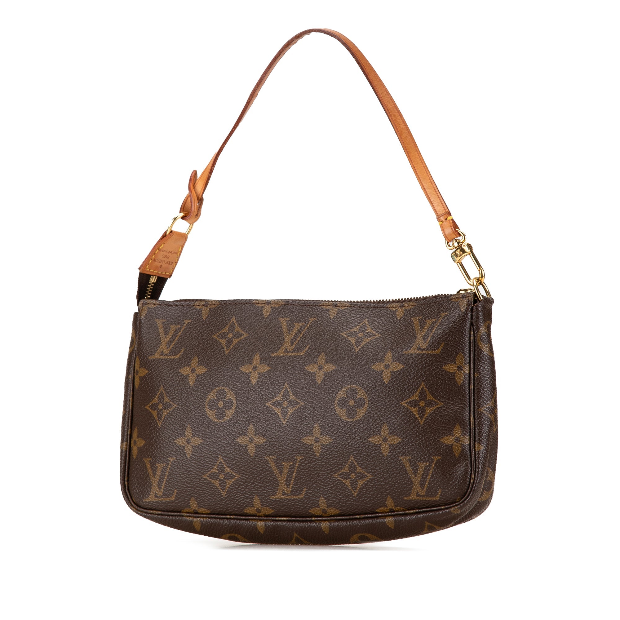 Brown Louis Vuitton Monogram Pochette Accessoires Shoulder Bag