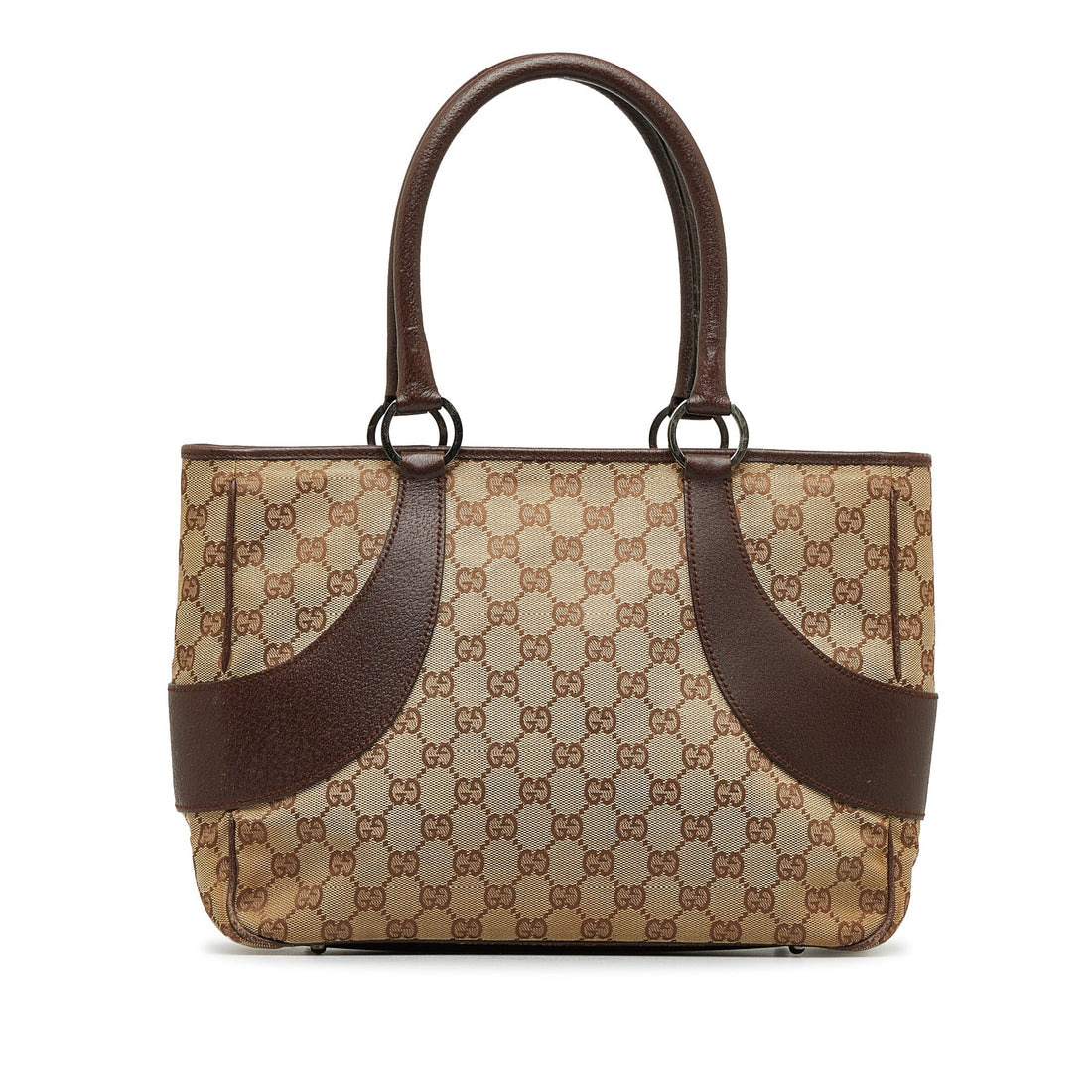 Brown Gucci GG Canvas Tote Bag