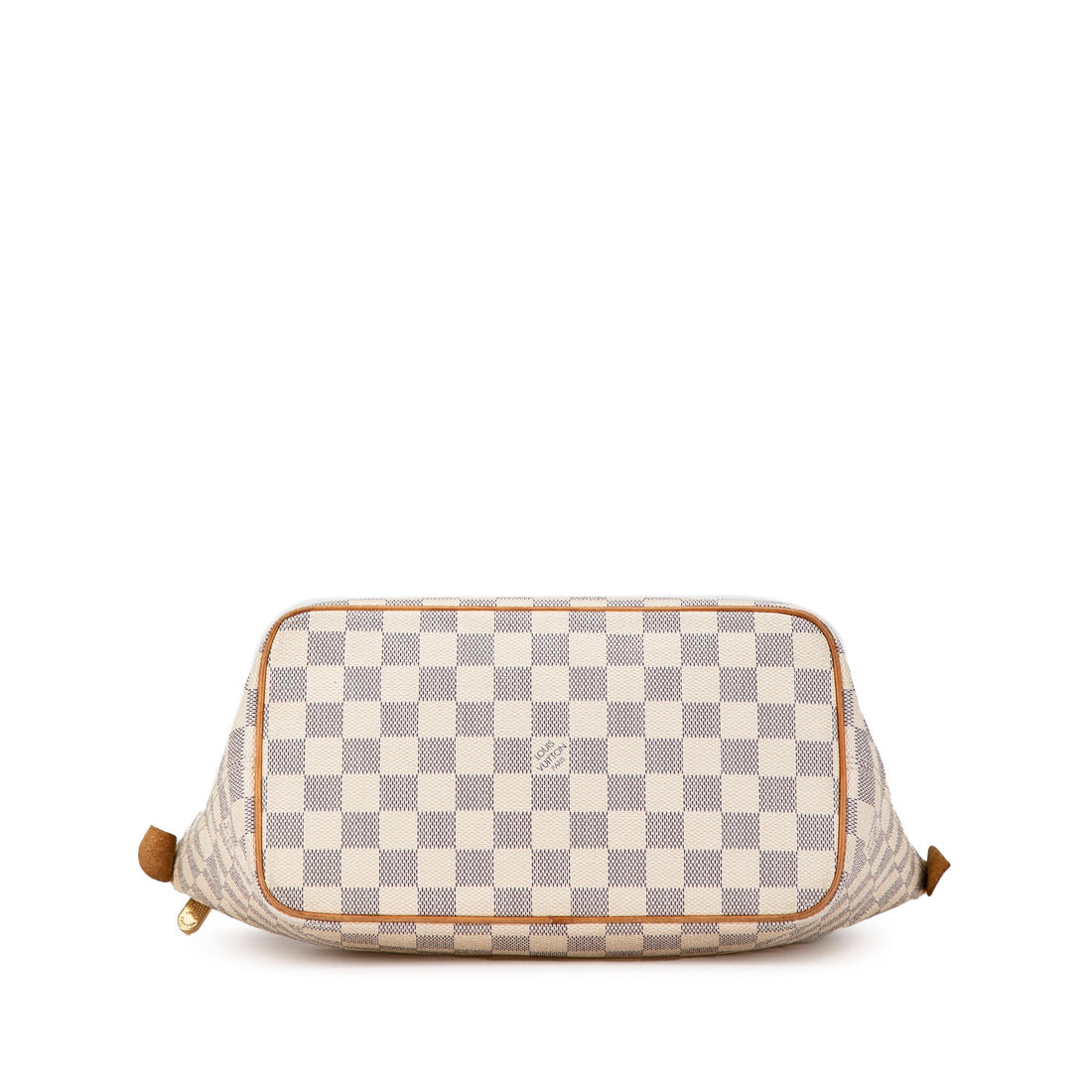 White Louis Vuitton Damier Azur Saleya PM Handbag