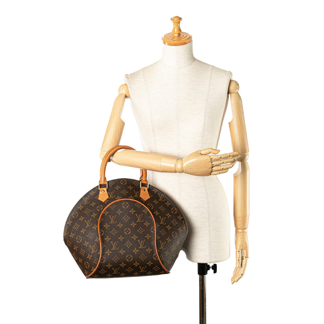 LOUIS VUITTON Monogram Ellipse MM Brown