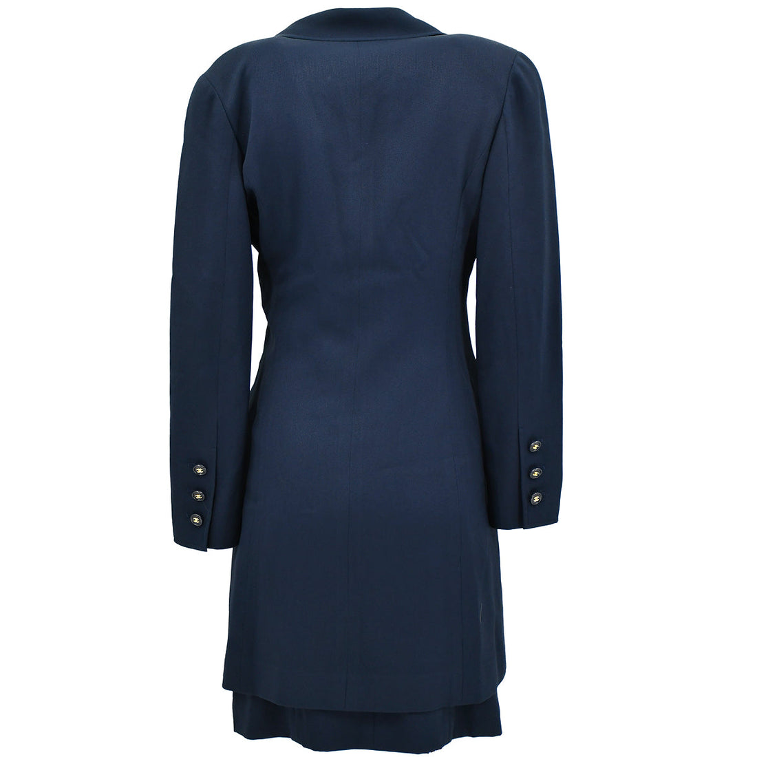 Chanel Spring 1997 Setup Suit Jacket Sleeveless Dress #38