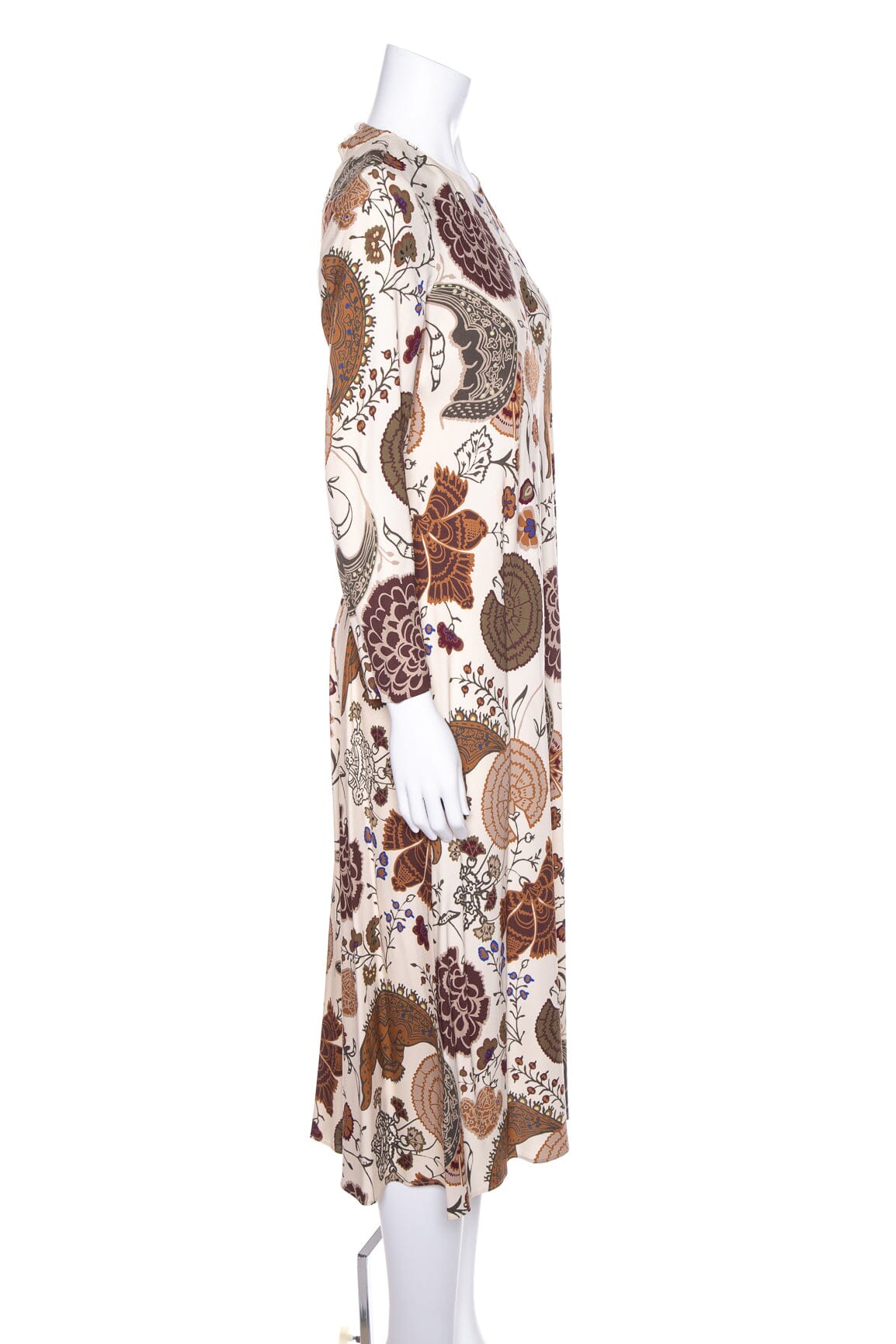 Lafayette Multicolor Printed Long Sleeve Dress SZ 2 NWT