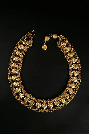 Ceinture en m�tal dor� Chanel