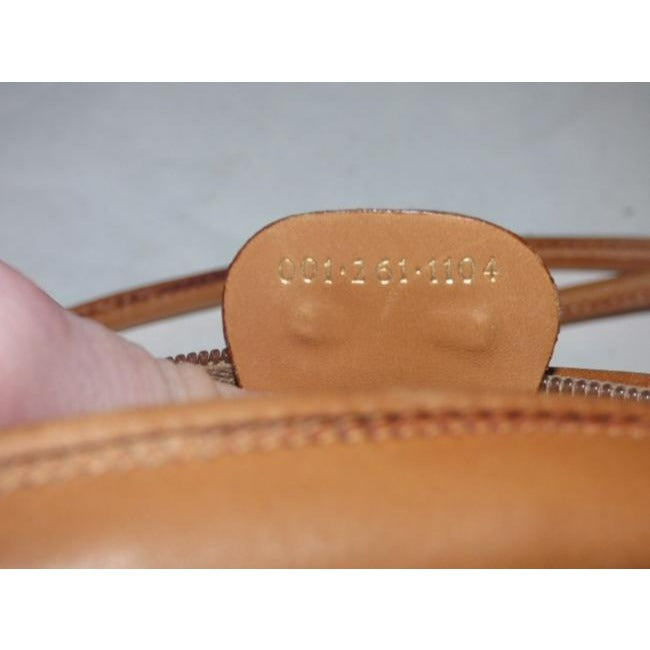 Gucci Supreme Shoulder Micro Guccissima Print Dual Strap Brown Leather And Gg Leather Cross Body