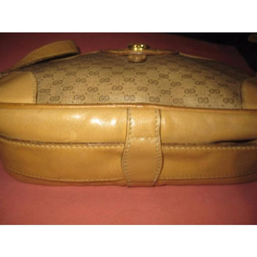 Gucci Supreme Shoulder Camera Micro Guccissima Print Rounded Top Brown Patent Gg Canvas Cross Body